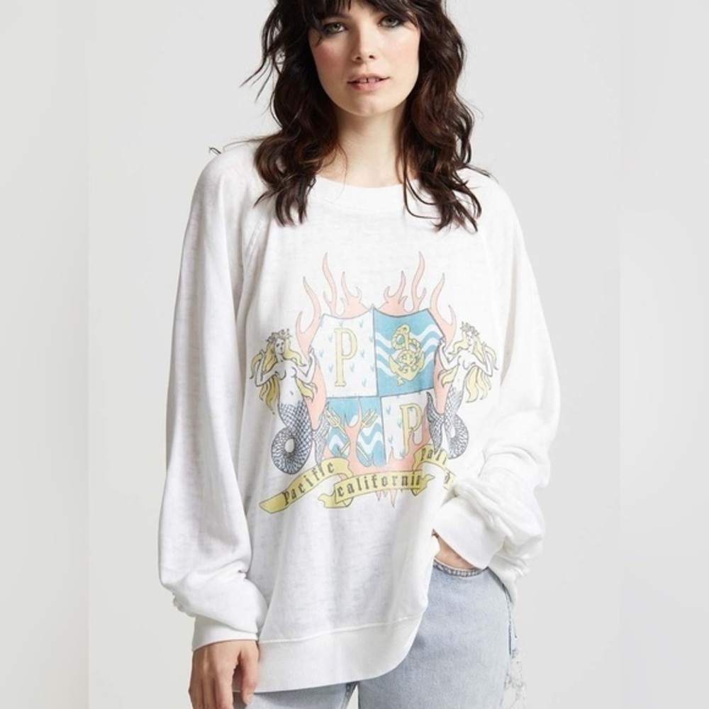 Pacific Palisades California Sweatshirt RECYCLED KARMA x ODDPEOPLE